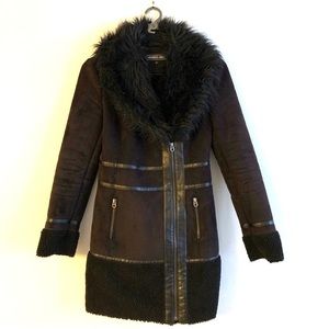 Members Only Suede Coat